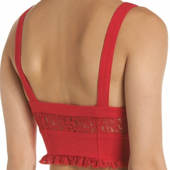 Free People Here I Go Lace Contrast Brami - Picture 3 of 3